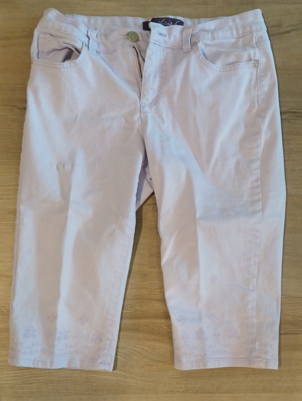 Gloria Vanderbilt Light Lilac Bermuda Shorts